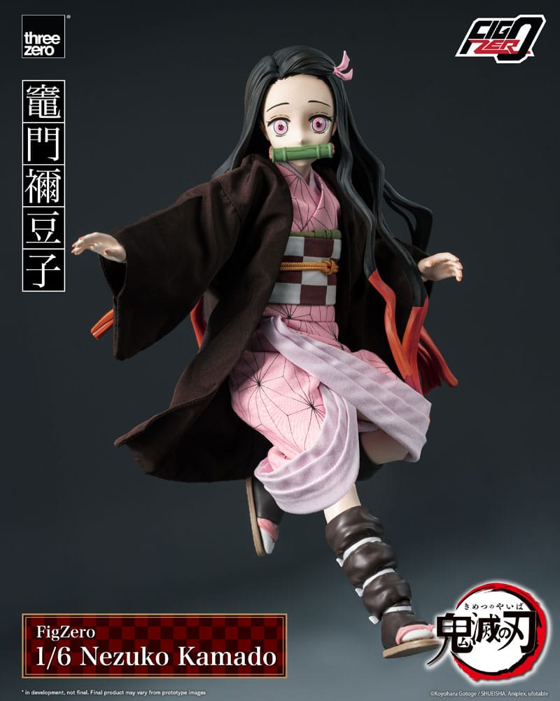 Demon Slayer: Kimetsu no Yaiba FigZero Actionfigur 1/6 Nezuko Kamado 26 cm Image 6