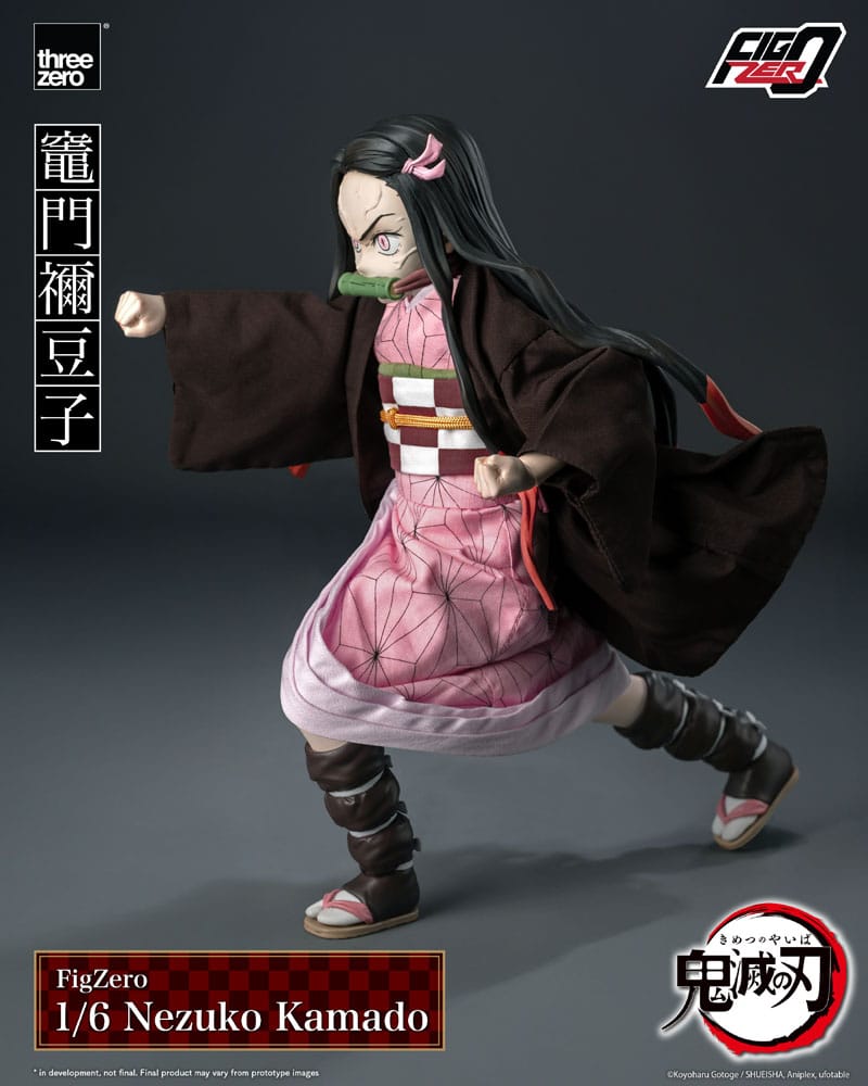 Demon Slayer: Kimetsu no Yaiba FigZero Actionfigur 1/6 Nezuko Kamado 26 cm Image 7