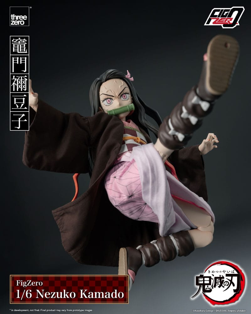 Demon Slayer: Kimetsu no Yaiba FigZero Actionfigur 1/6 Nezuko Kamado 26 cm Image 9