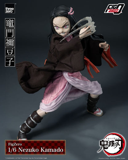 Demon Slayer: Kimetsu no Yaiba FigZero Actionfigur 1/6 Nezuko Kamado 26 cm Image 12