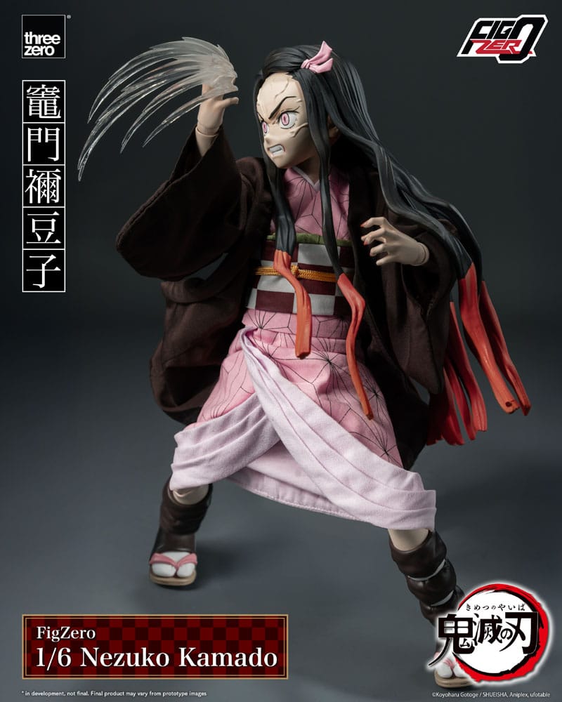 Demon Slayer: Kimetsu no Yaiba FigZero Actionfigur 1/6 Nezuko Kamado 26 cm Image 13