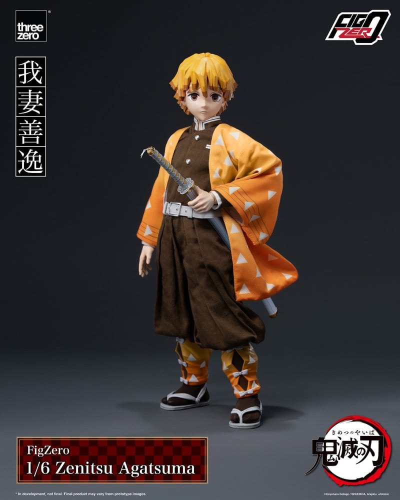 Demon Slayer: Kimetsu no Yaiba FigZero Actionfigur 1/6 Zenitsu Agatsuma 28 cm Image 2
