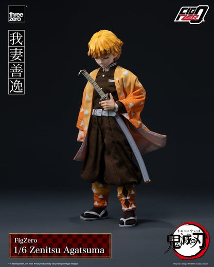 Demon Slayer: Kimetsu no Yaiba FigZero Actionfigur 1/6 Zenitsu Agatsuma 28 cm Image 4