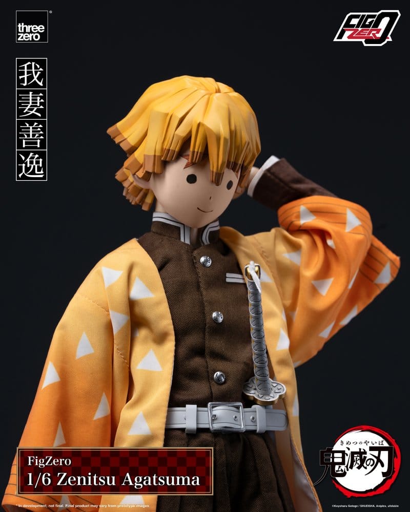 Demon Slayer: Kimetsu no Yaiba FigZero Actionfigur 1/6 Zenitsu Agatsuma 28 cm Image 6