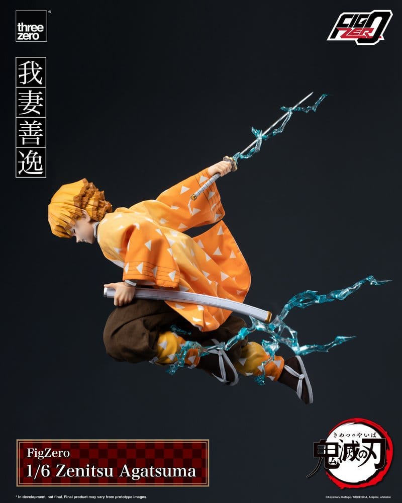 Demon Slayer: Kimetsu no Yaiba FigZero Actionfigur 1/6 Zenitsu Agatsuma 28 cm Image 10