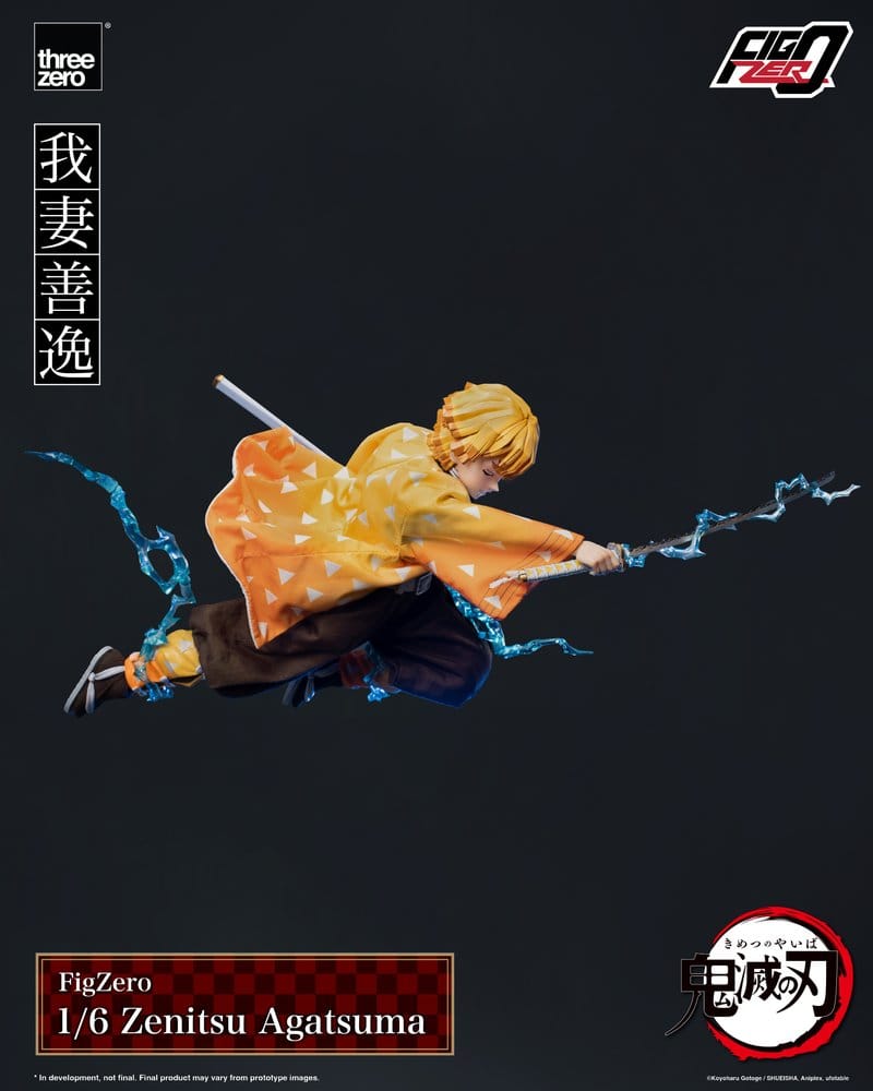 Demon Slayer: Kimetsu no Yaiba FigZero Actionfigur 1/6 Zenitsu Agatsuma 28 cm Image 11