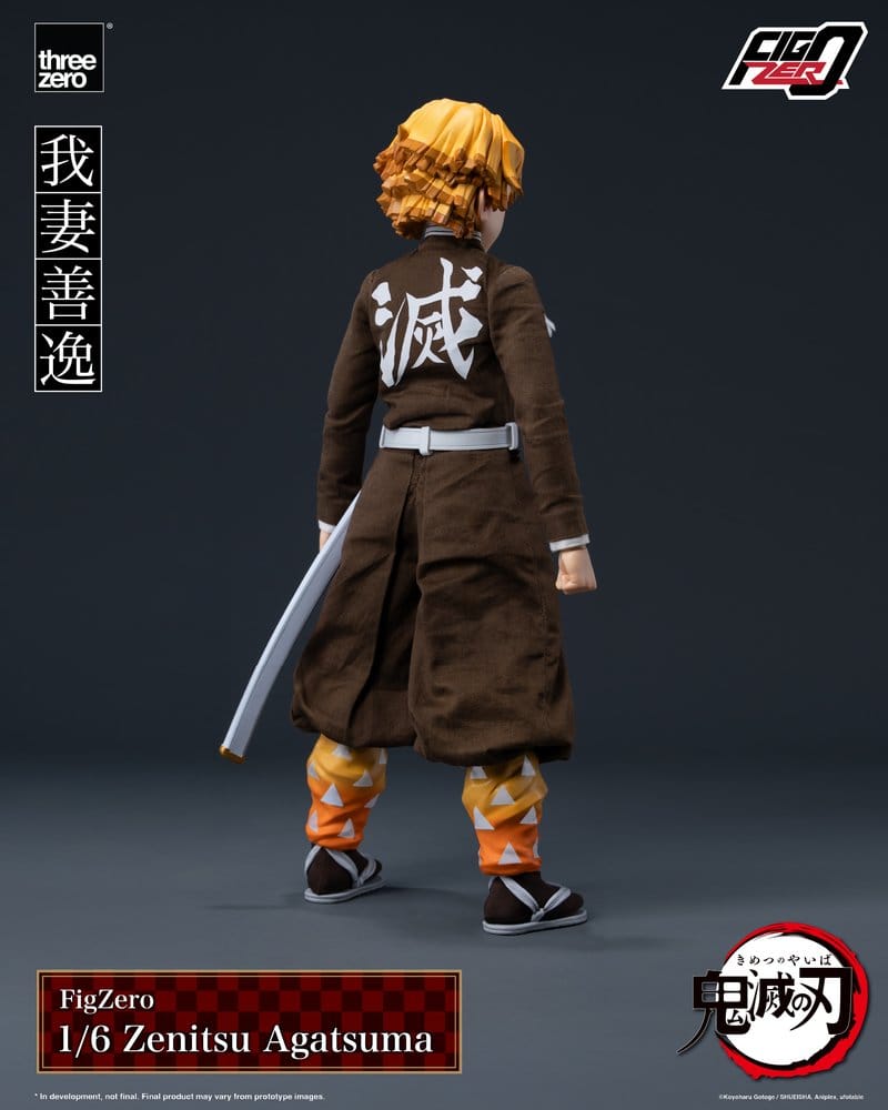 Demon Slayer: Kimetsu no Yaiba FigZero Actionfigur 1/6 Zenitsu Agatsuma 28 cm Image 12