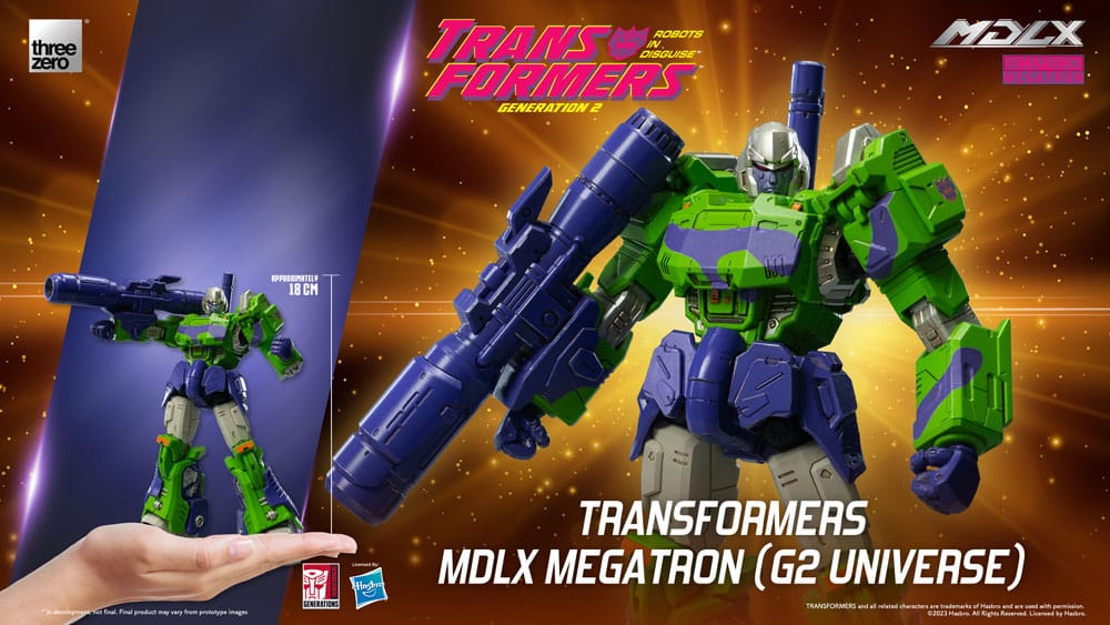 Transformers MDLX Actionfigur Megatron (G2 Universe) 18 cm Image 23
