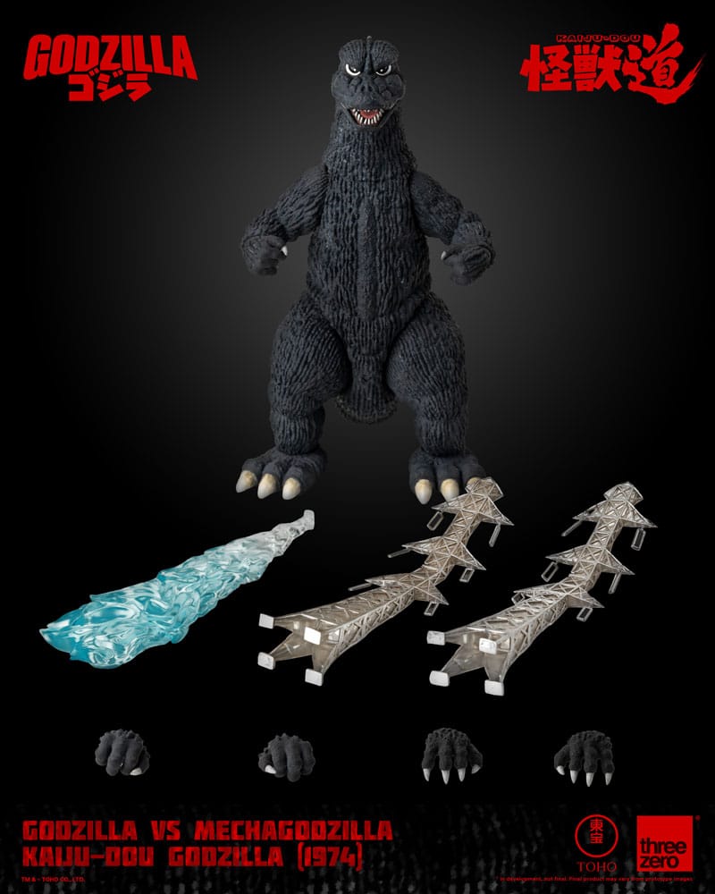 Godzilla vs. Mechagodzilla (1974) Actionfigur Kaiju-Dou Godzilla (1974) 23 cm Image 2