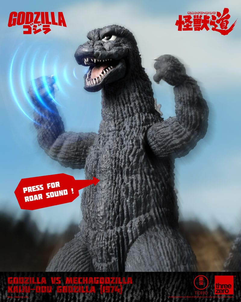 Godzilla vs. Mechagodzilla (1974) Actionfigur Kaiju-Dou Godzilla (1974) 23 cm Image 10