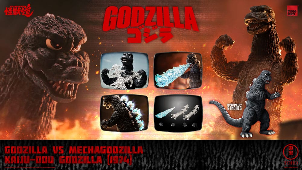 Godzilla vs. Mechagodzilla (1974) Actionfigur Kaiju-Dou Godzilla (1974) 23 cm Image 13
