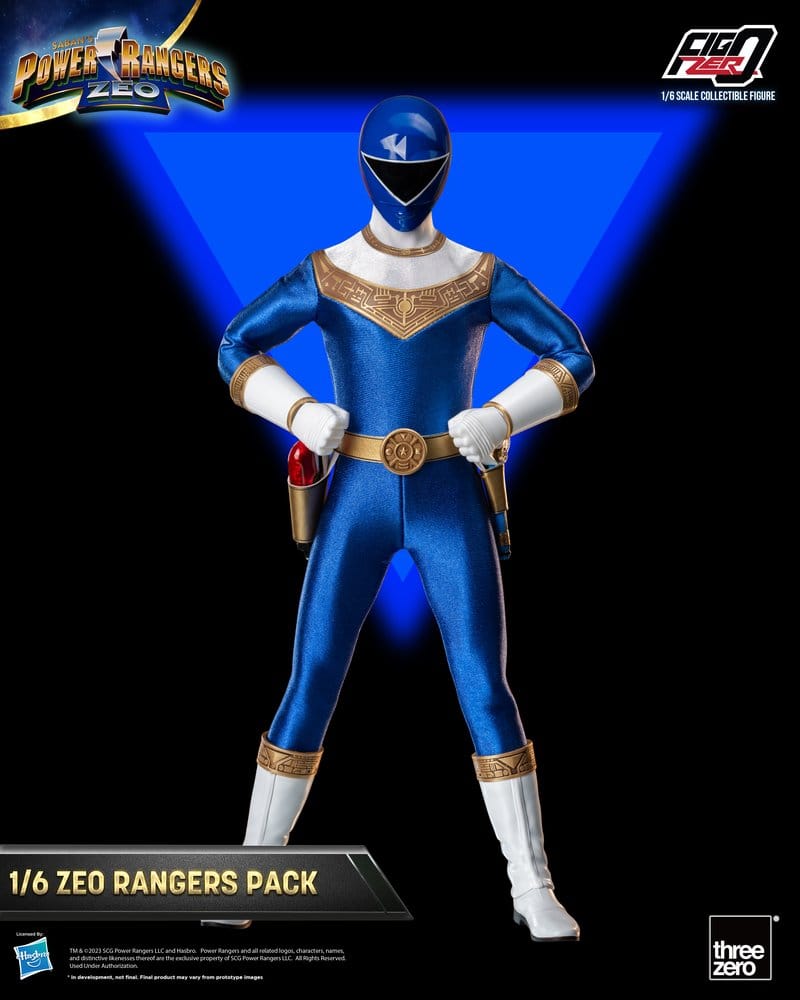 Power Rangers Zeo FigZero Actionfiguren 1/6 5er-Pack Zeo Rangers 30 cm Image 3