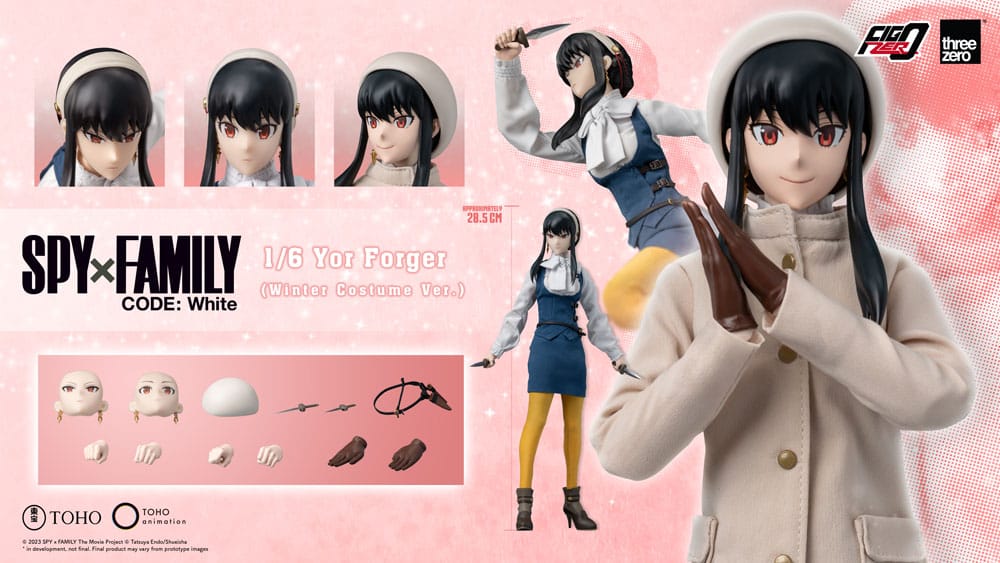 Spy x Family FigZero Actionfigur 1/6 Yor Forger (Winter Costume Ver.) 28 cm Image 12