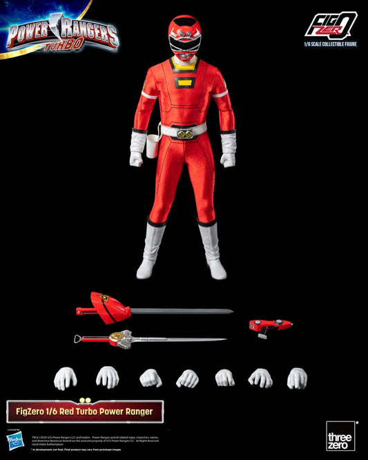 Power Rangers Turbo FigZero Actionfigur 1/6 Red Turbo Power Ranger 30 cm Image 2