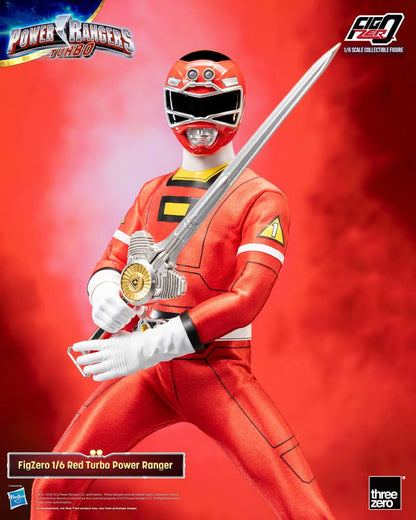 Power Rangers Turbo FigZero Actionfigur 1/6 Red Turbo Power Ranger 30 cm Image 4