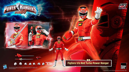 Power Rangers Turbo FigZero Actionfigur 1/6 Red Turbo Power Ranger 30 cm Image 8