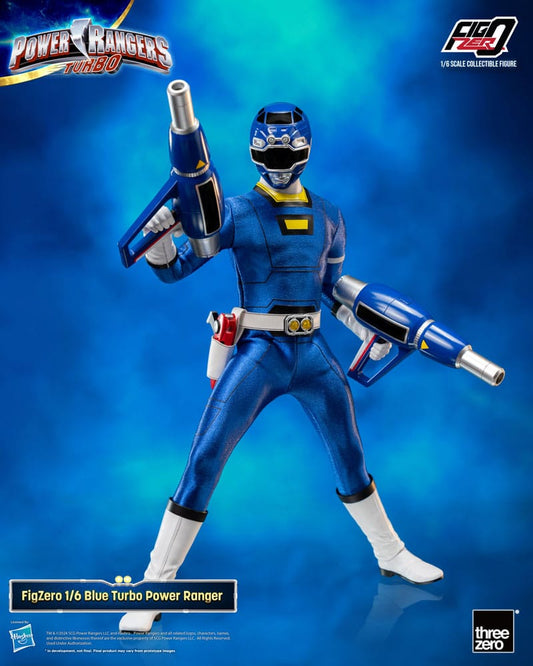 Power Rangers Turbo FigZero Actionfigur 1/6 Blue Turbo Power Ranger 30 cm Image 1