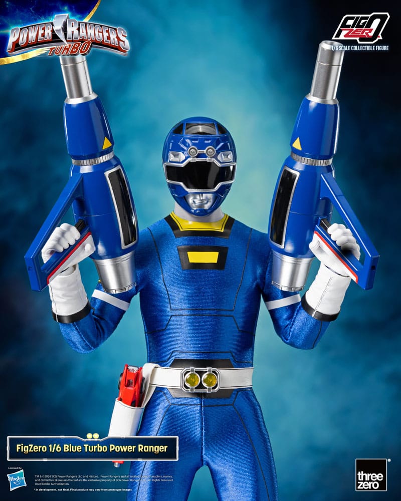 Power Rangers Turbo FigZero Actionfigur 1/6 Blue Turbo Power Ranger 30 cm Image 3