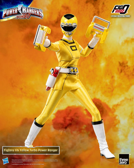 Power Rangers Turbo FigZero Actionfigur 1/6 Yellow Turbo Power Ranger 30 cm Image 1