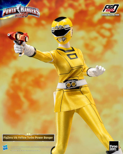 Power Rangers Turbo FigZero Actionfigur 1/6 Yellow Turbo Power Ranger 30 cm Image 5