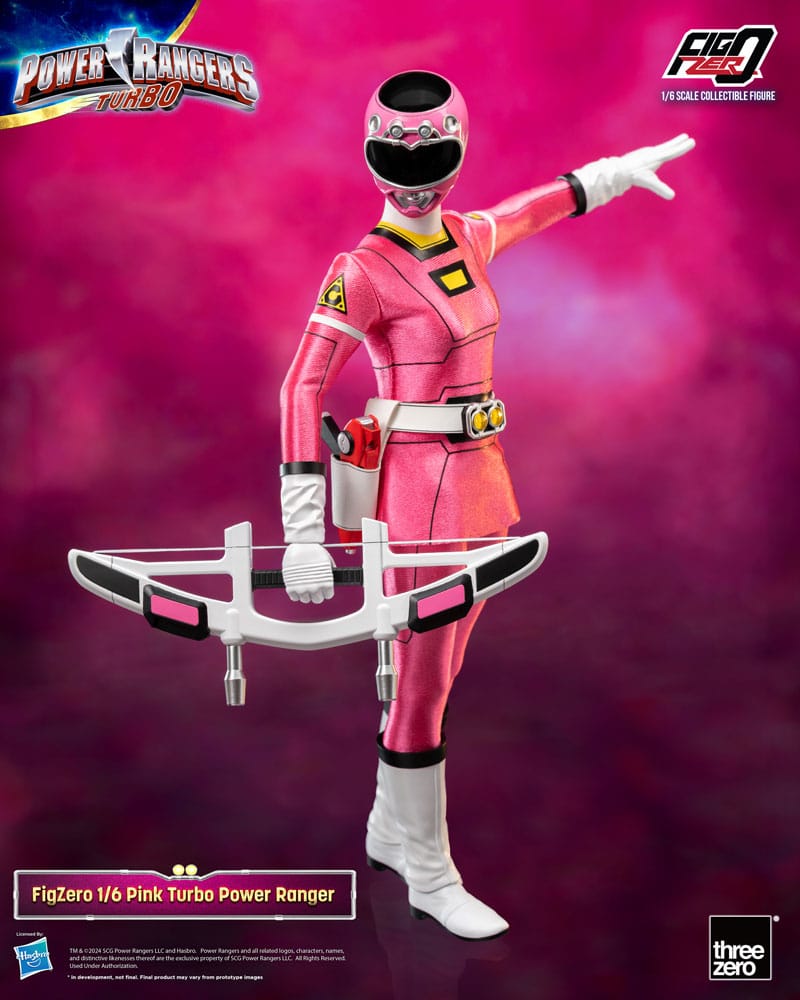 Power Rangers Turbo FigZero Actionfigur 1/6 Pink Turbo Power Ranger 30 cm Image 1