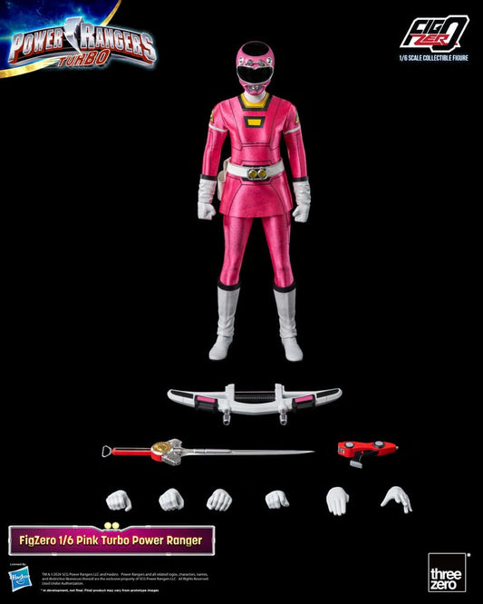 Power Rangers Turbo FigZero Actionfigur 1/6 Pink Turbo Power Ranger 30 cm Image 2