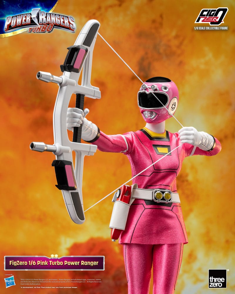 Power Rangers Turbo FigZero Actionfigur 1/6 Pink Turbo Power Ranger 30 cm Image 4