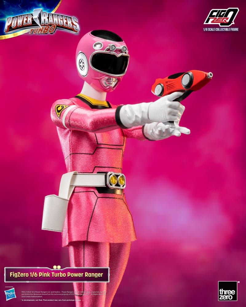 Power Rangers Turbo FigZero Actionfigur 1/6 Pink Turbo Power Ranger 30 cm Image 6