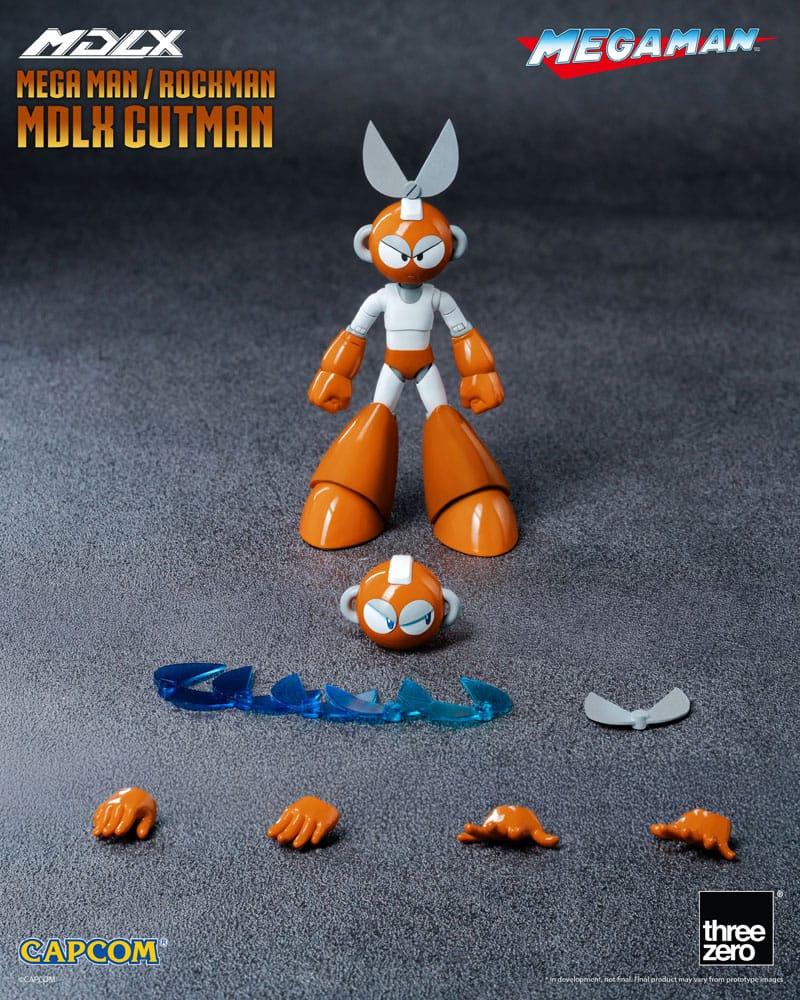 Mega Man MDLX Actionfigur Rockman / Mega Man Cutman 12 cm Image 2