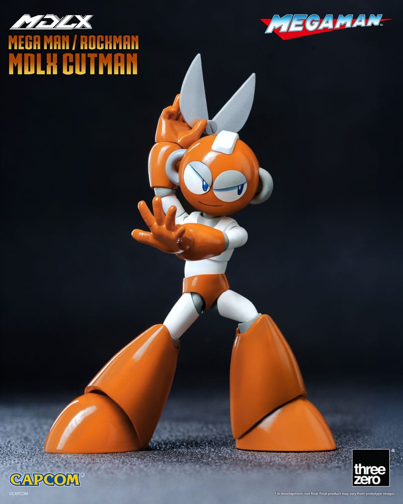 Mega Man MDLX Actionfigur Rockman / Mega Man Cutman 12 cm Image 7