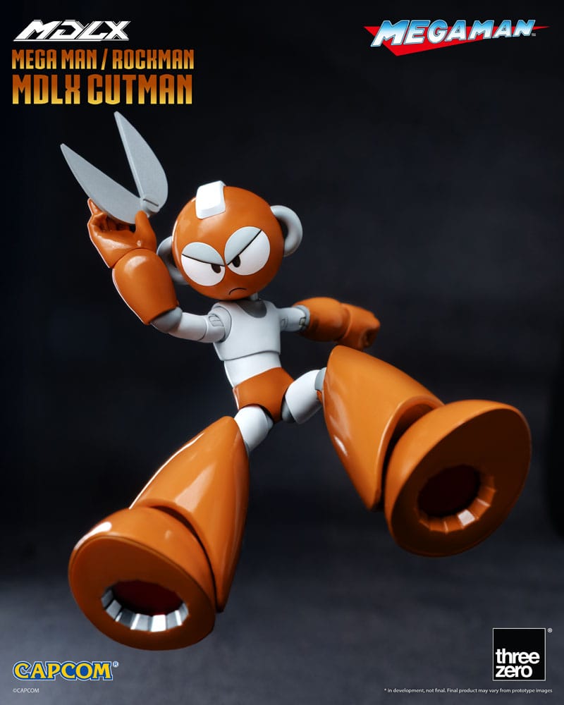 Mega Man MDLX Actionfigur Rockman / Mega Man Cutman 12 cm Image 8