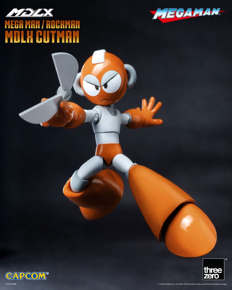 Mega Man MDLX Actionfigur Rockman / Mega Man Cutman 12 cm Image 9
