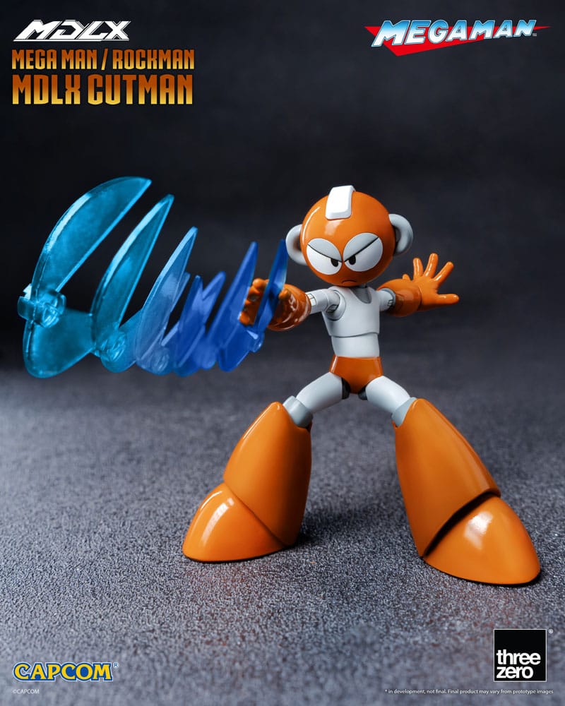 Mega Man MDLX Actionfigur Rockman / Mega Man Cutman 12 cm Image 10