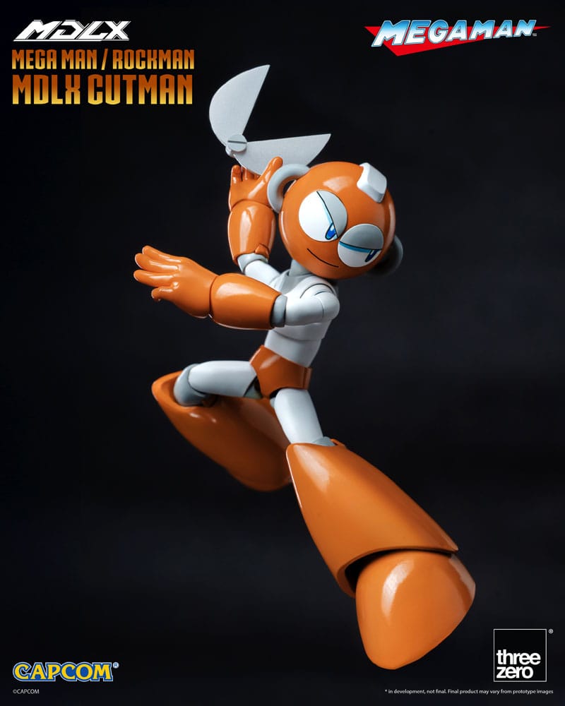Mega Man MDLX Actionfigur Rockman / Mega Man Cutman 12 cm Image 11
