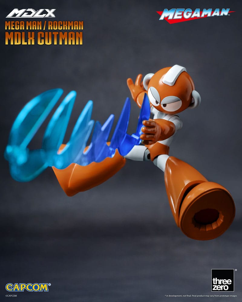 Mega Man MDLX Actionfigur Rockman / Mega Man Cutman 12 cm Image 12