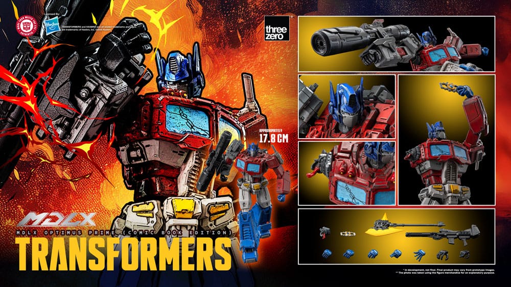 Transformers MDLX Actionfigur Optimus Prime (Comic Book Edition) 18 cm Image 18
