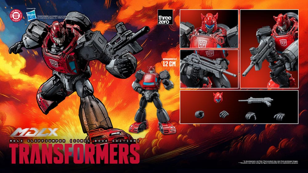 Transformers MDLX Actionfigur Cliffjumper (Comic Book Edition) 12 cm Image 15