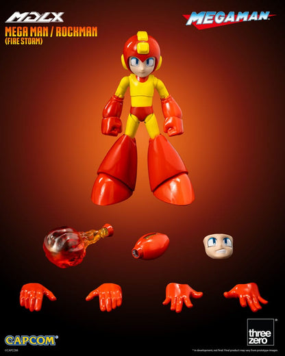 Mega Man MDLX Actionfigur Mega Man / Rockman (Fire Storm) 10 cm Image 2