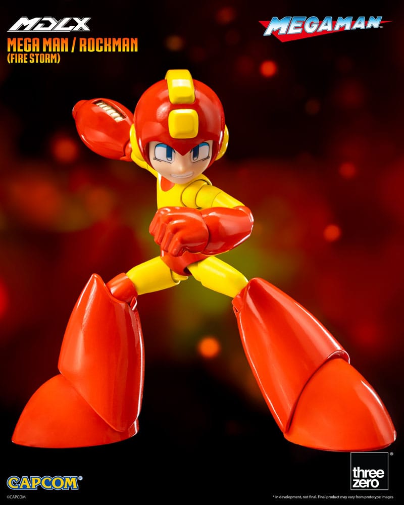 Mega Man MDLX Actionfigur Mega Man / Rockman (Fire Storm) 10 cm Image 8