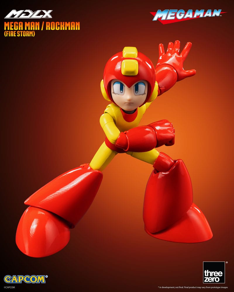 Mega Man MDLX Actionfigur Mega Man / Rockman (Fire Storm) 10 cm Image 11