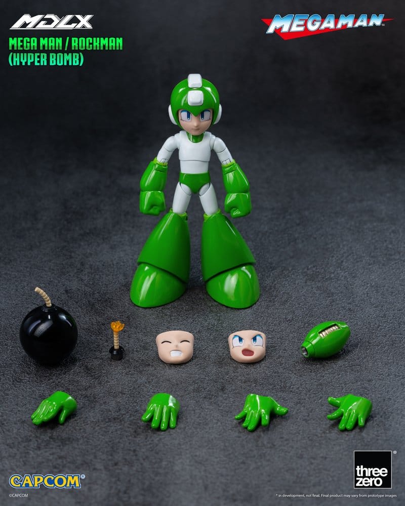 Mega Man MDLX Actionfigur Mega Man / Rockman (Hyper Bomb) 10 cm Image 3
