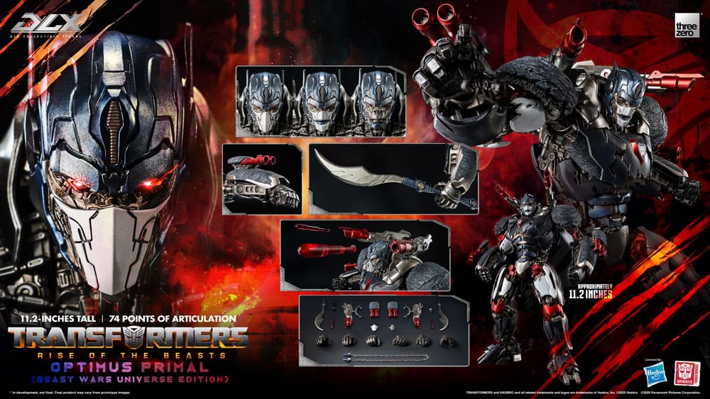 Transformers: Aufstieg der Bestien DLX Actionfigur Optimus Primal (Beast Wars Universe Edition) 29 cm Image 18