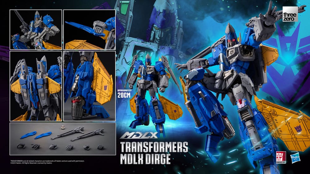 Transformers MDLX Actionfigur Dirge 20 cm Image 14