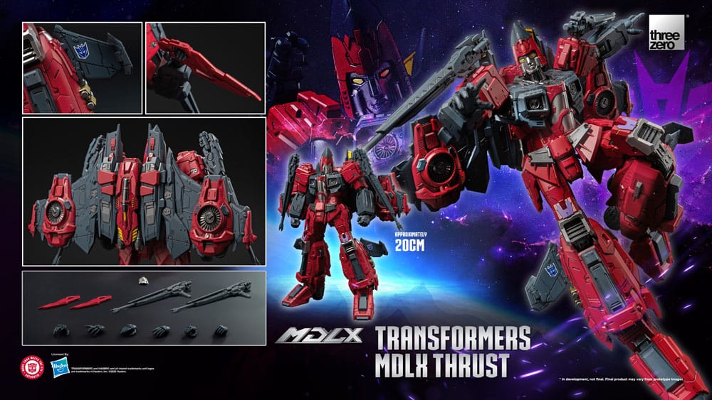 Transformers MDLX Actionfigur Thrust 20 cm Image 13