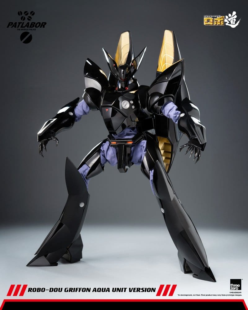 Mobile Police Patlabor Robo-Dou Actionfigur 1/35 Griffon Aqua Unit Version 25 cm Image 4