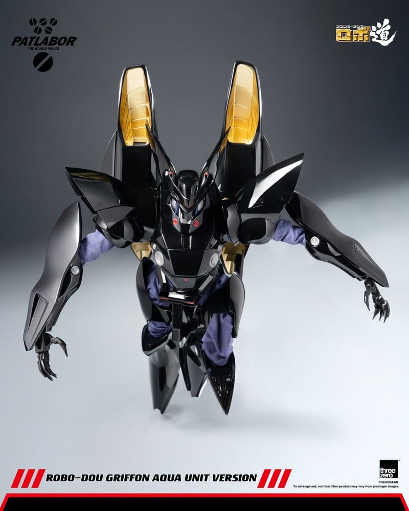Mobile Police Patlabor Robo-Dou Actionfigur 1/35 Griffon Aqua Unit Version 25 cm Image 5