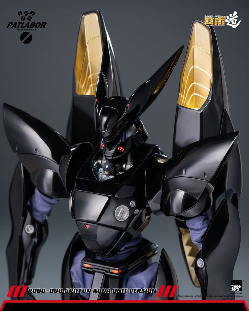 Mobile Police Patlabor Robo-Dou Actionfigur 1/35 Griffon Aqua Unit Version 25 cm Image 9