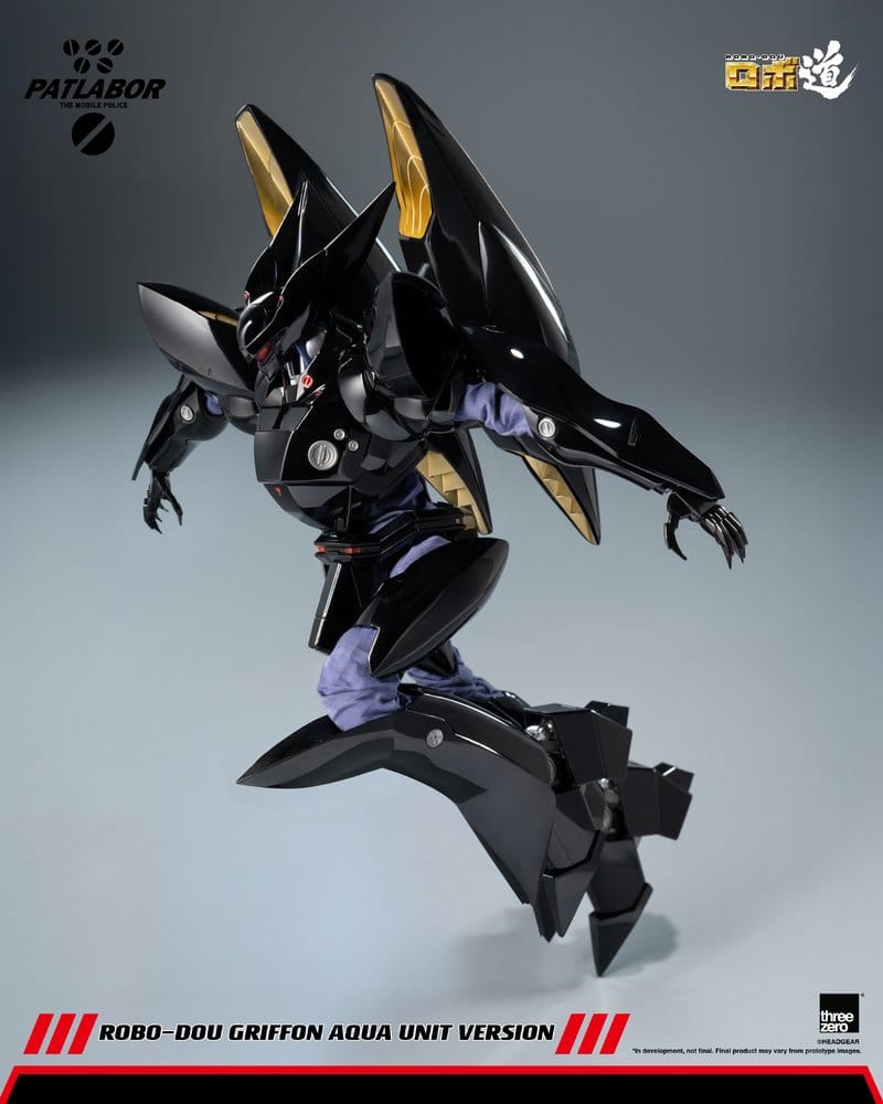 Mobile Police Patlabor Robo-Dou Actionfigur 1/35 Griffon Aqua Unit Version 25 cm Image 11