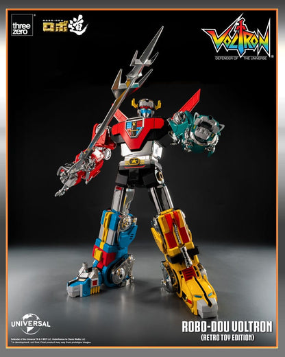 Voltron: Defender of the Universe Robo-Dou Actionfigur Voltron Retro Toy Edition 27 cm Image 3