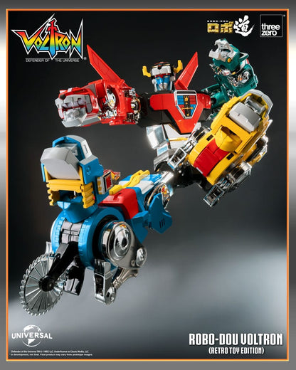 Voltron: Defender of the Universe Robo-Dou Actionfigur Voltron Retro Toy Edition 27 cm Image 8
